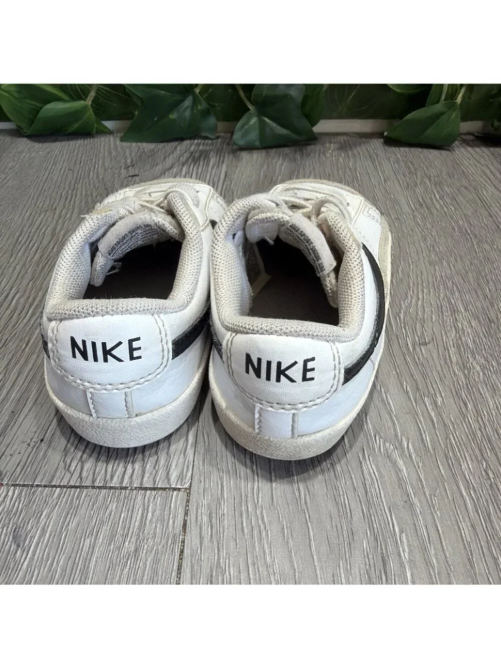 Nike Blazer Low 77 TD Toddler White Black DA4076-101 7C Shoes